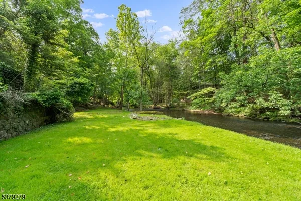a view of yard with green space