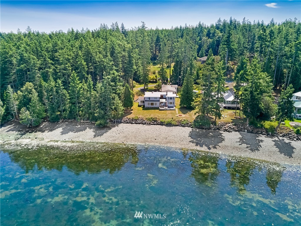 2461 Turn Point Road Friday Harbor, WA 98250 - Photo 23 of 25 a view of a backyard with plants and a garden