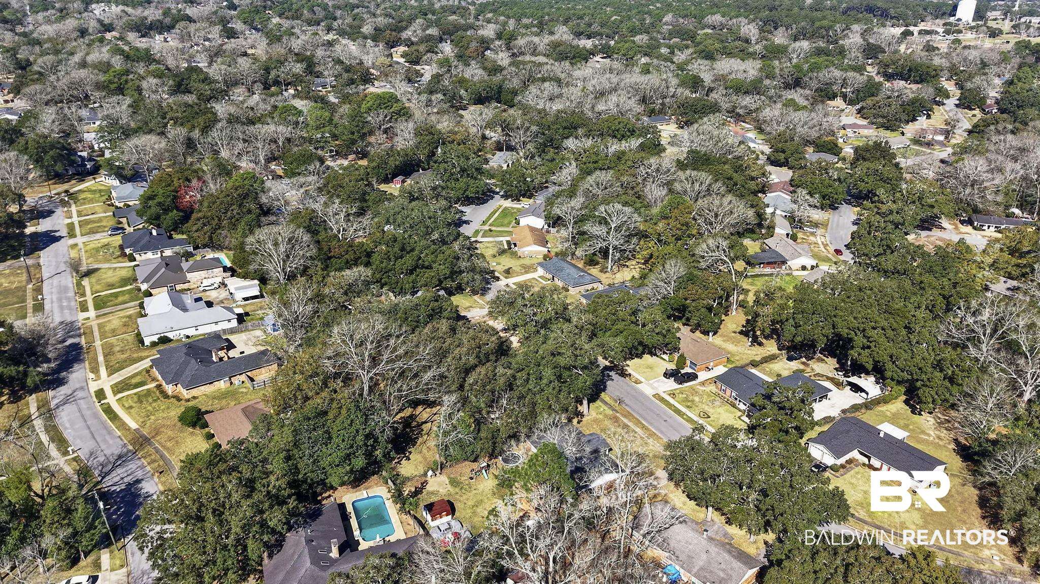 5817 Woodgate Road Mobile, AL 36609 - Photo 78 of 85 Bird's eye view featuring a residential view