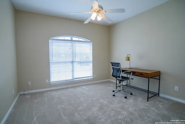 a workspace with a window