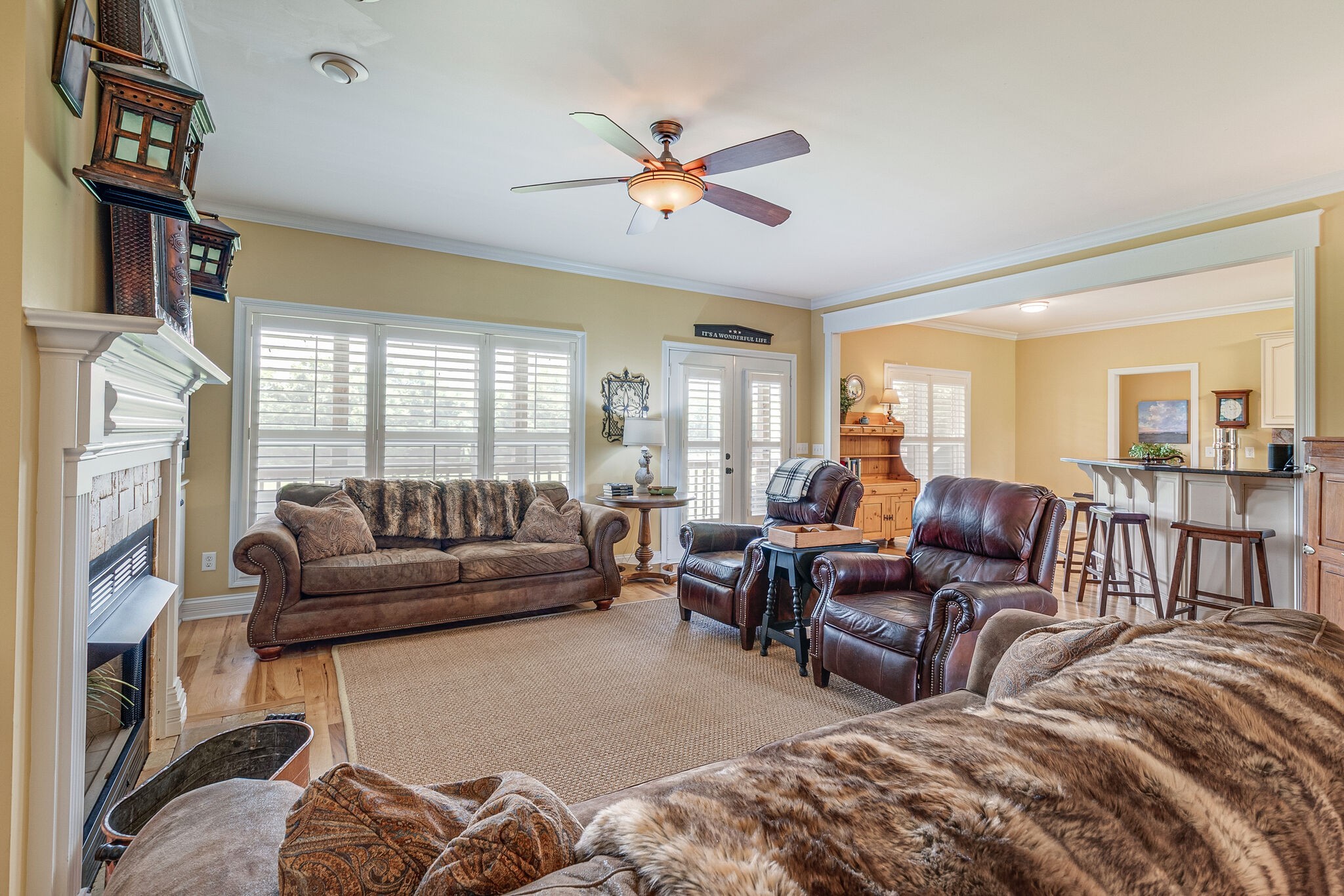 3973 Franklin Road Lebanon, TN 37090 - Photo 14 of 50 a living room with furniture ceiling fan and a rug