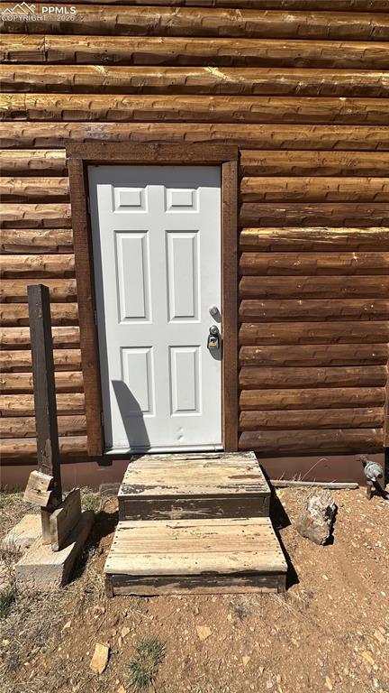 450 Schierl Road Fort Garland, CO 81133 - Photo 39 of 40 a view of entryway with wooden floor