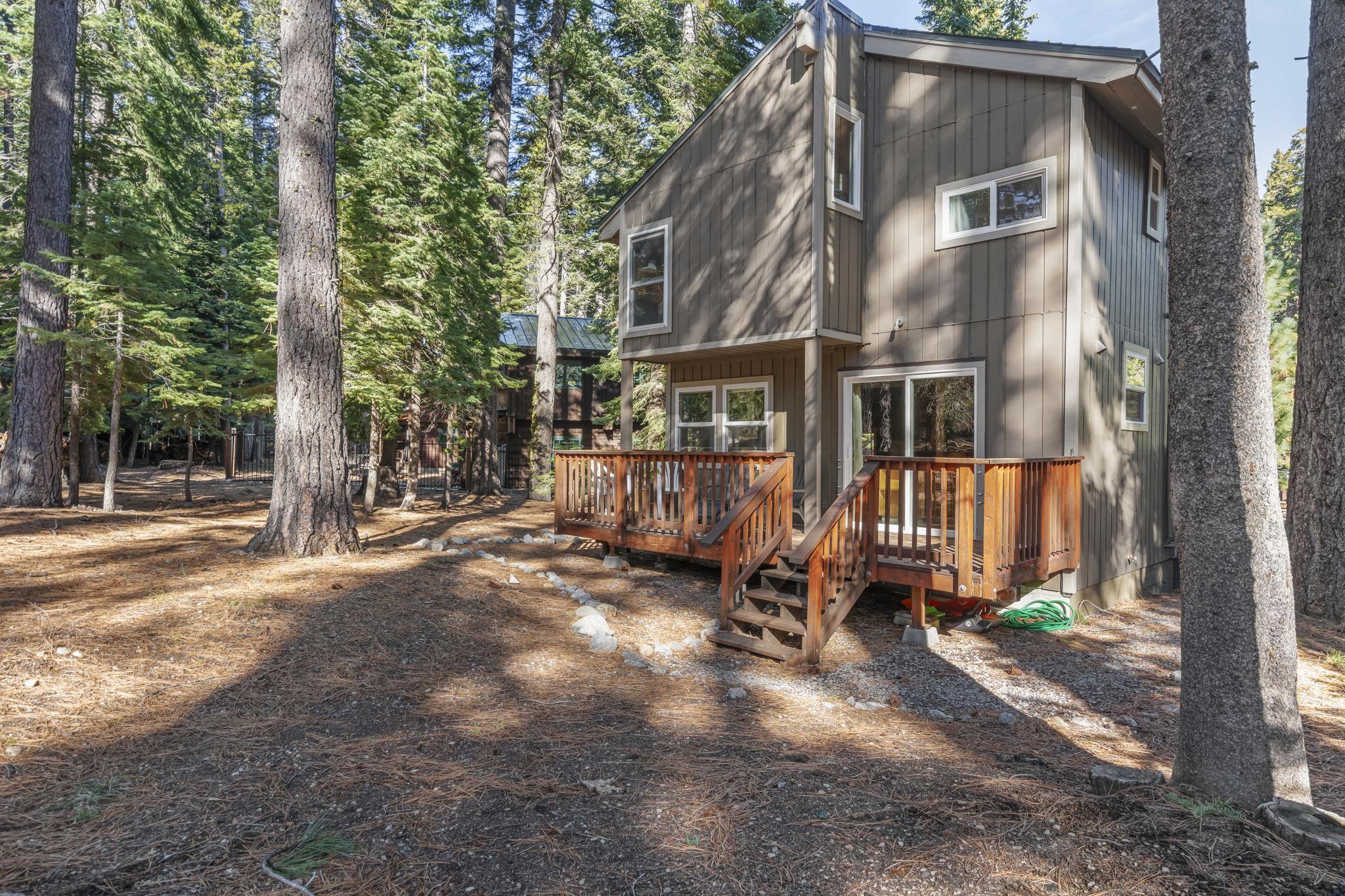6415 Flicker Avenue Homewood, CA 96141 - Photo 19 of 28 a view of a house with a yard
