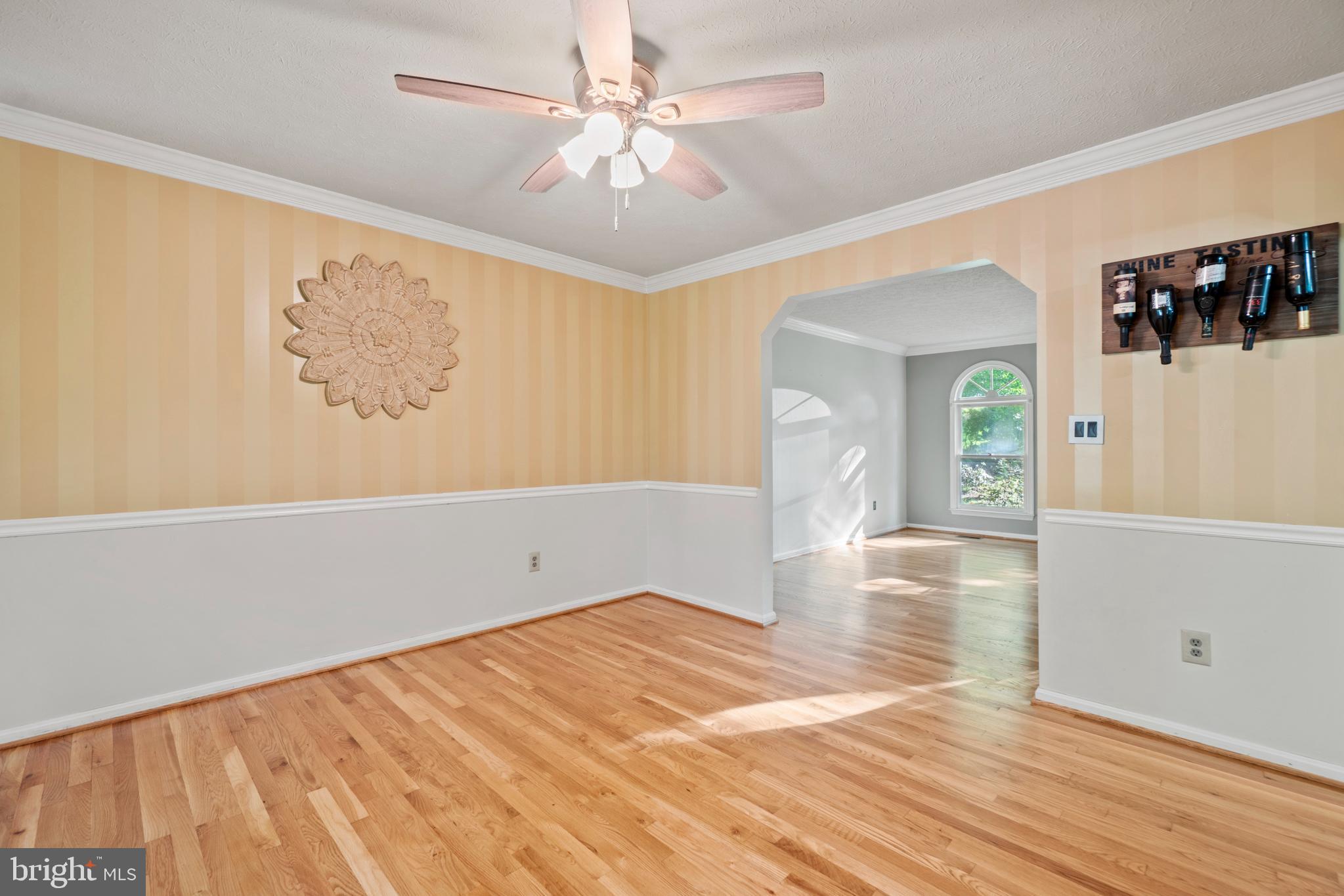 481 Hope Road Stafford, VA 22554 - Photo 18 of 45 Formal Dining room with ceiling fan