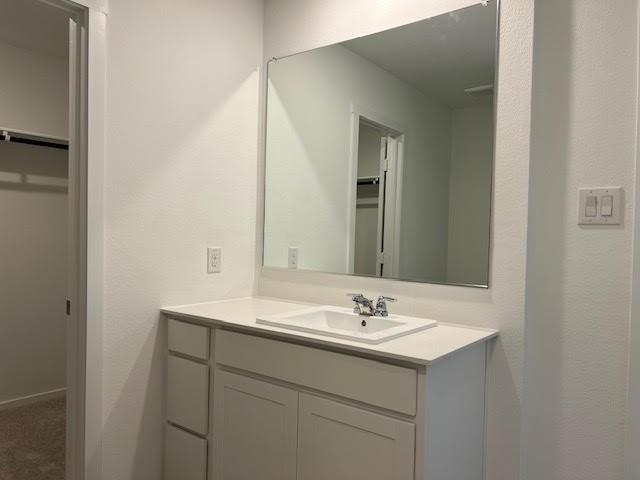 1038 Raintree Road Princeton, TX 75407 - Photo 18 of 36 a bathroom with a sink and a mirror