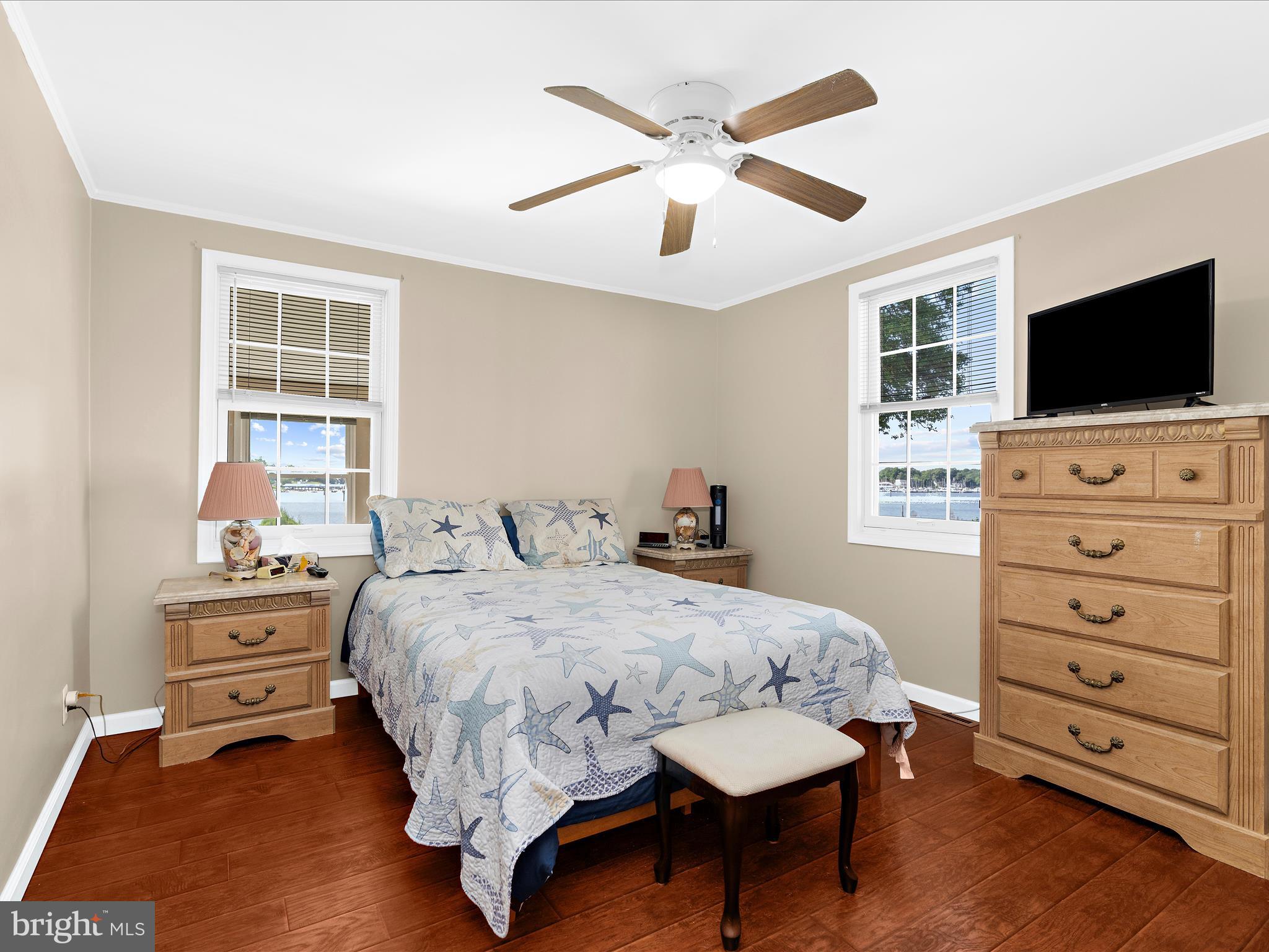 336 Bar Harbor Road Pasadena, MD 21122 - Photo 15 of 82 14x11 primary bedroom with view of Rock Creek