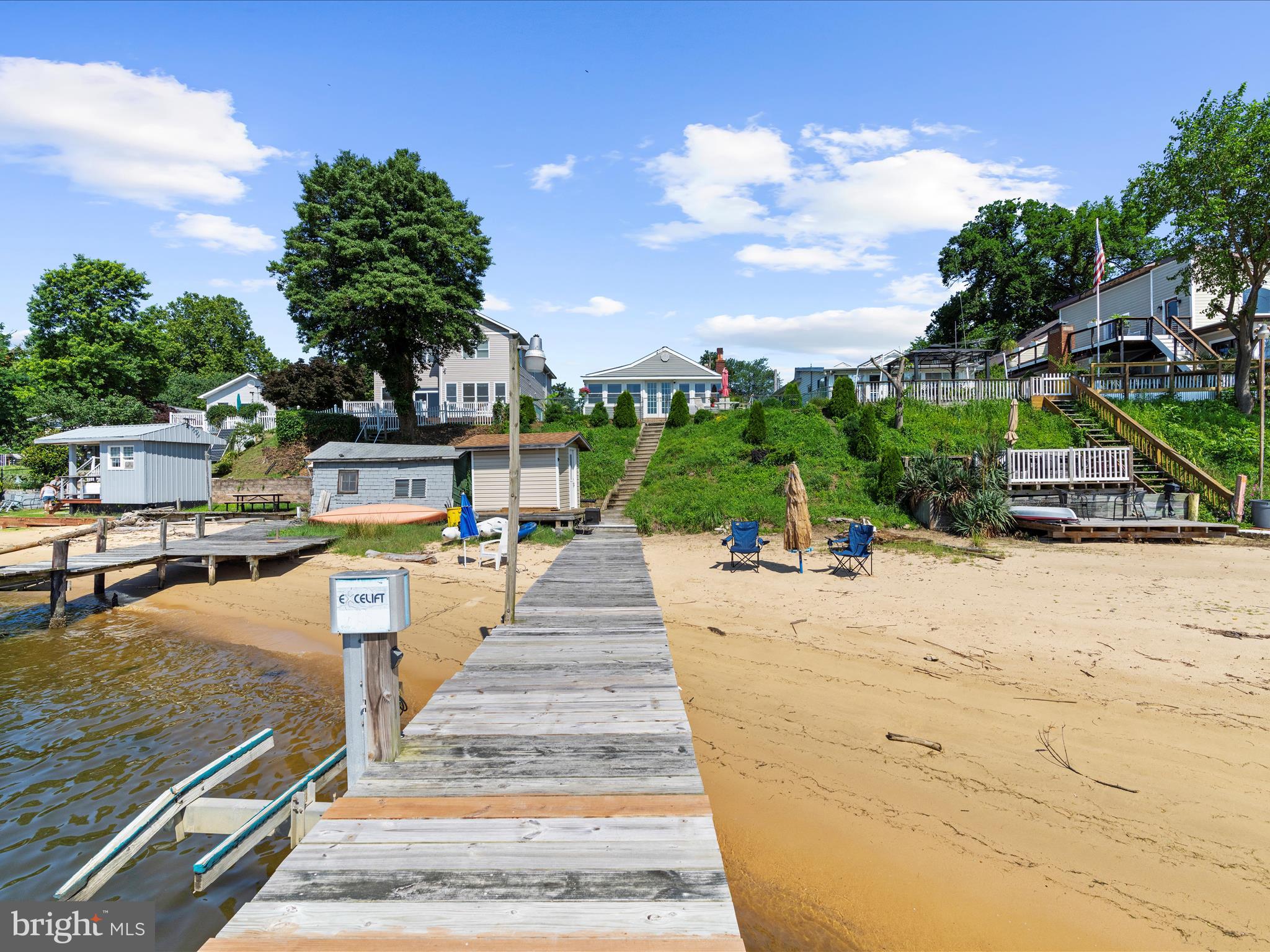 336 Bar Harbor Road Pasadena, MD 21122 - Photo 59 of 82 a view of a swimming pool with an outdoor seating
