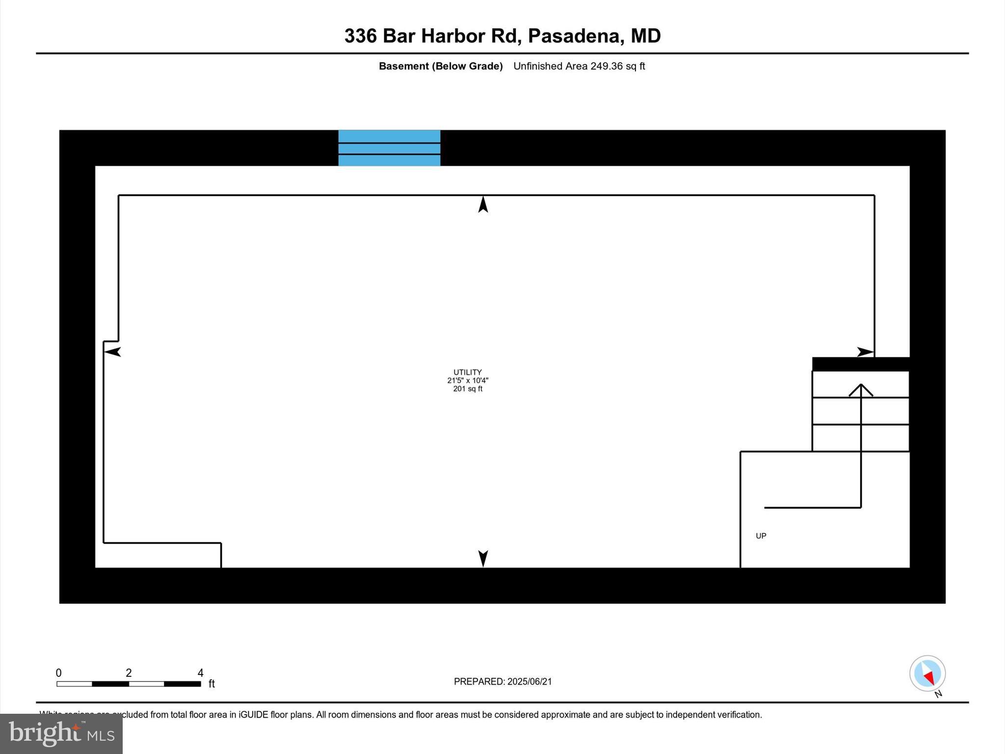 336 Bar Harbor Road Pasadena, MD 21122 - Photo 82 of 82 lower level layout