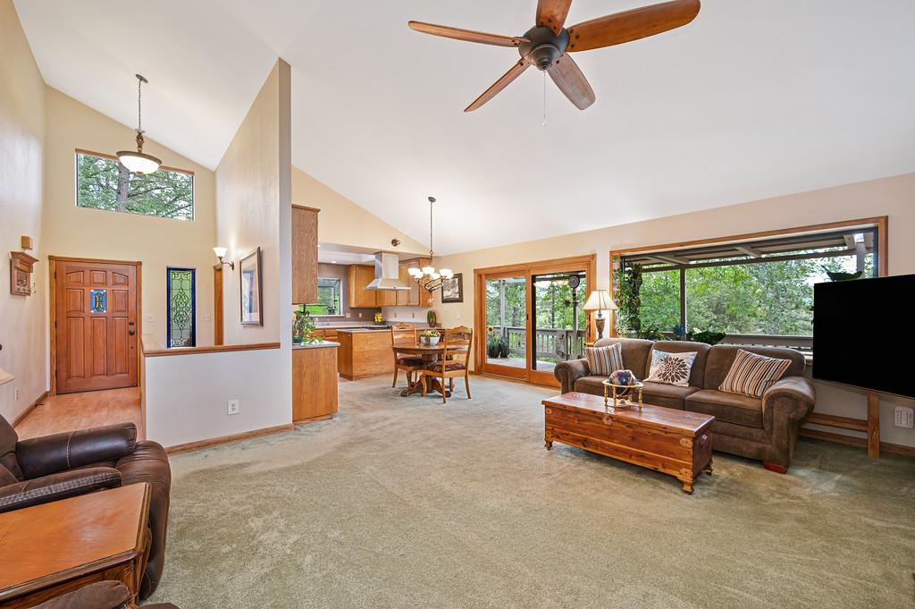 3971 Donner Trail Placerville, CA 95667 - Photo 18 of 78 a living room with furniture and a large window