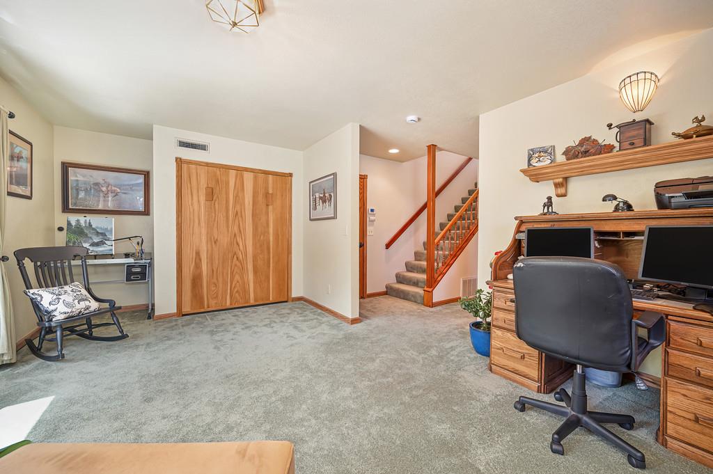 3971 Donner Trail Placerville, CA 95667 - Photo 42 of 78 a view of a livingroom with furniture and a workspace