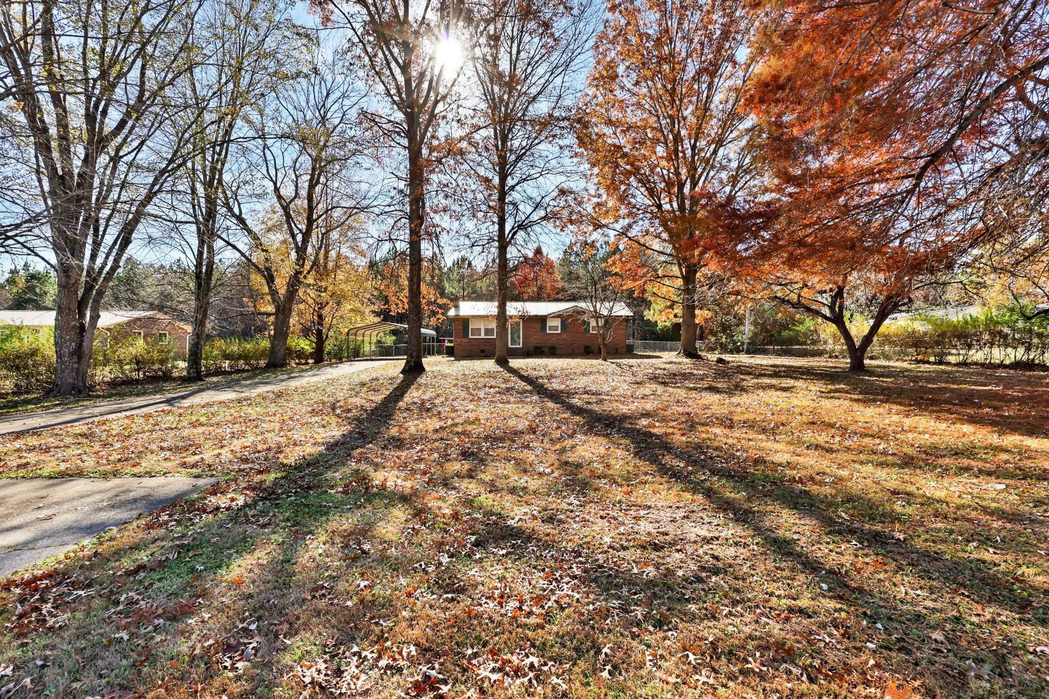 4660 Dover Road Indian Mound, TN 37079 - Photo 28 of 30 a street view covered with snow and trees