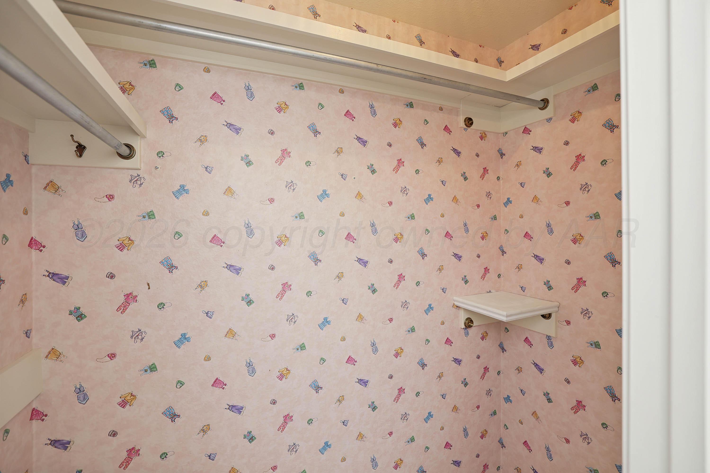 6904 Alpine Lane Amarillo, TX 79109 - Photo 23 of 45 a bathroom with a shower curtain