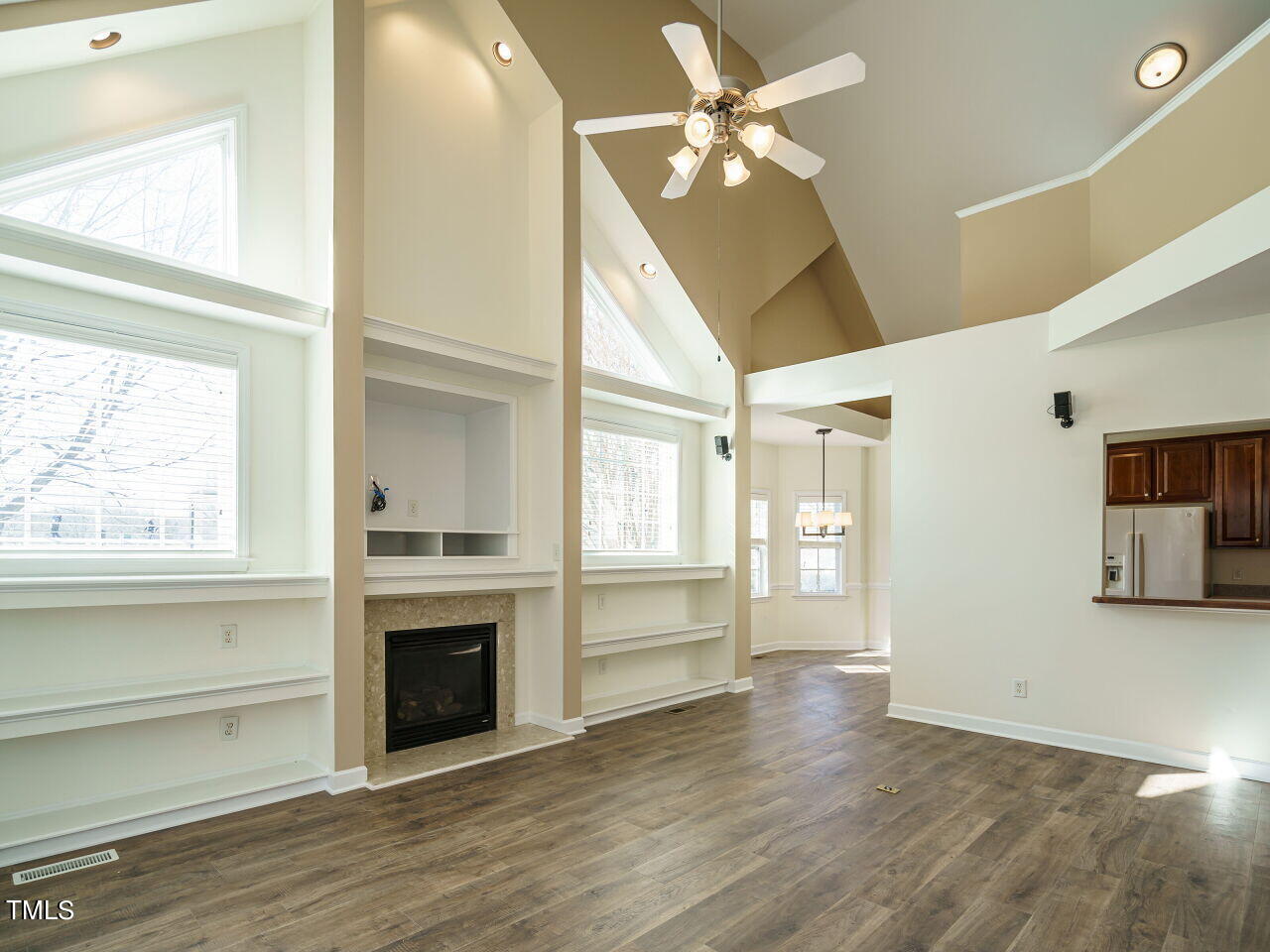 600 Competition Road Raleigh, NC 27603 - Photo 7 of 42 Expansive Cathedral Ceiling Adds Dramatic Effect To This Spacious Living Room!