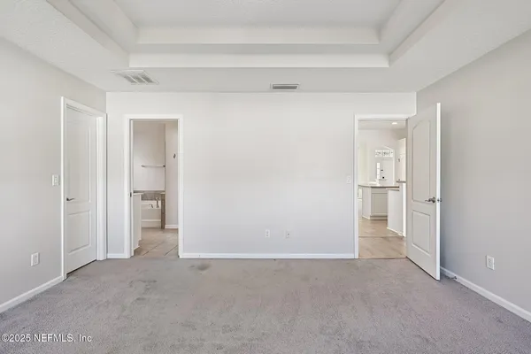 a view of empty room