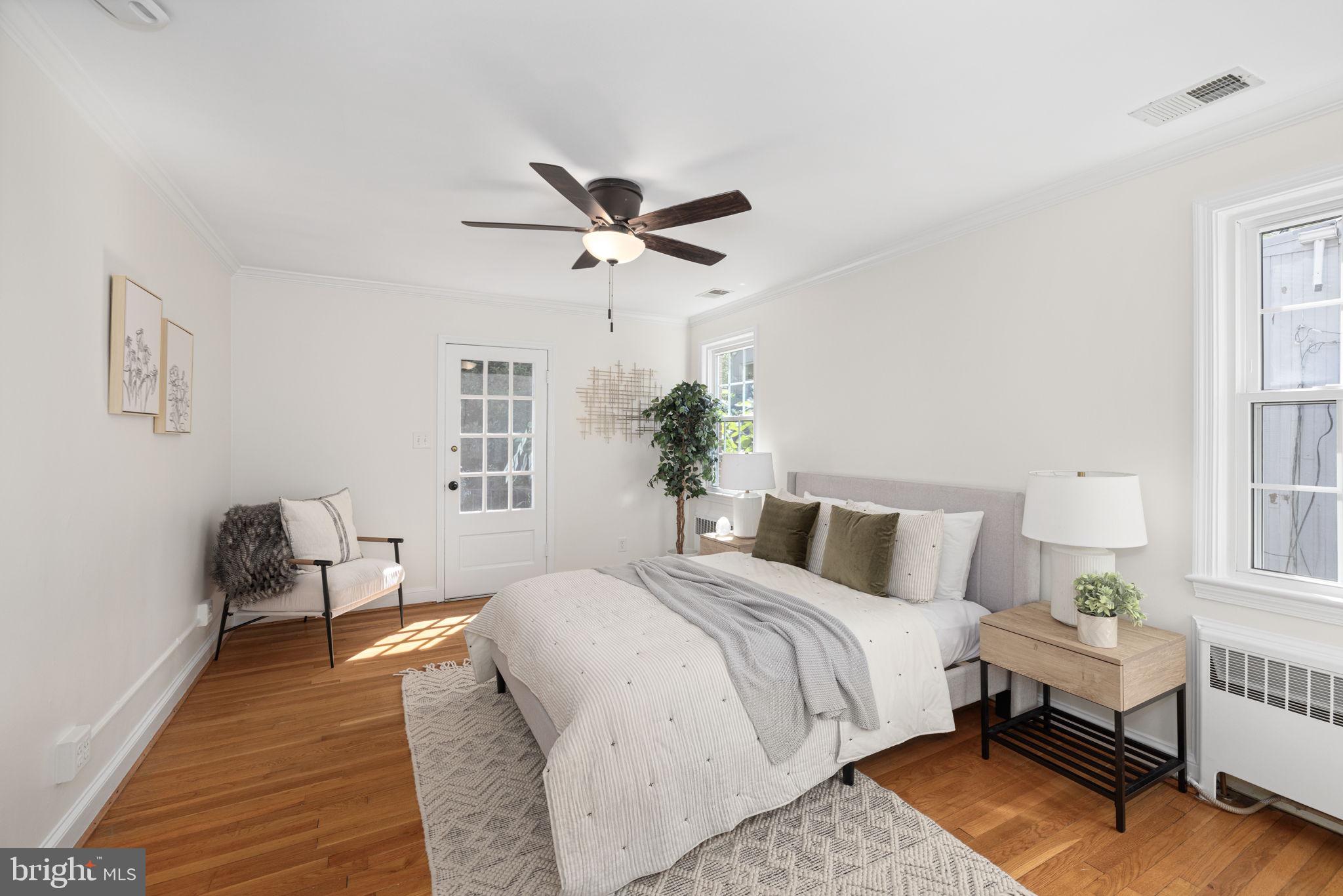 3636 Appleton Street Northwest Washington, DC 20008 - Photo 18 of 48 Primary Suite open to the private decks are a