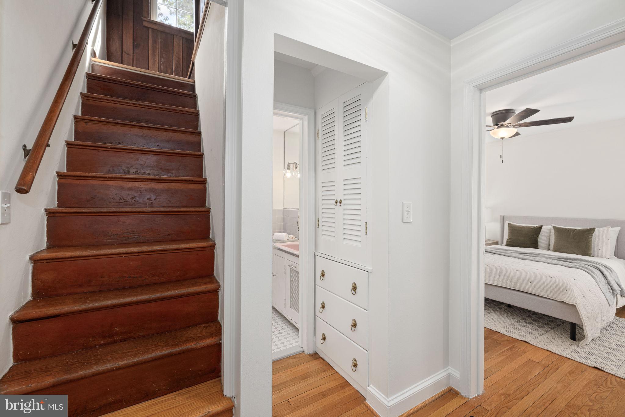 3636 Appleton Street Northwest Washington, DC 20008 - Photo 29 of 48 Steps to upper level