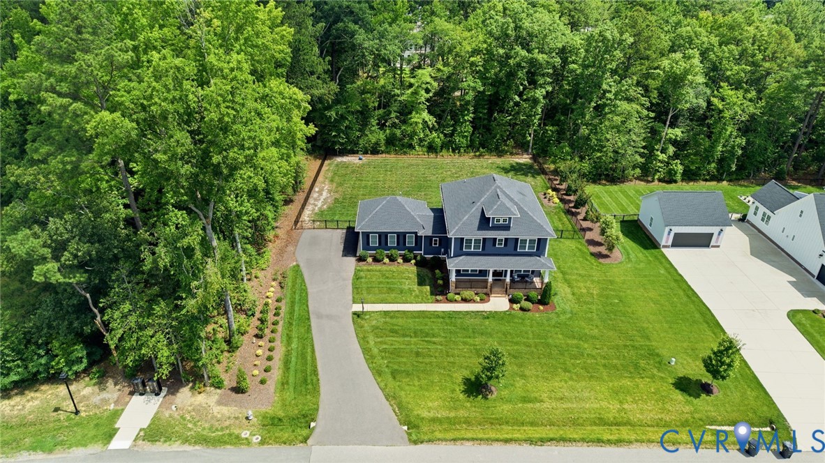 12040 Kenton Ridge Road Ashland, VA 23005 - Photo 50 of 54 Colonial-style residence featuring a dark siding e
