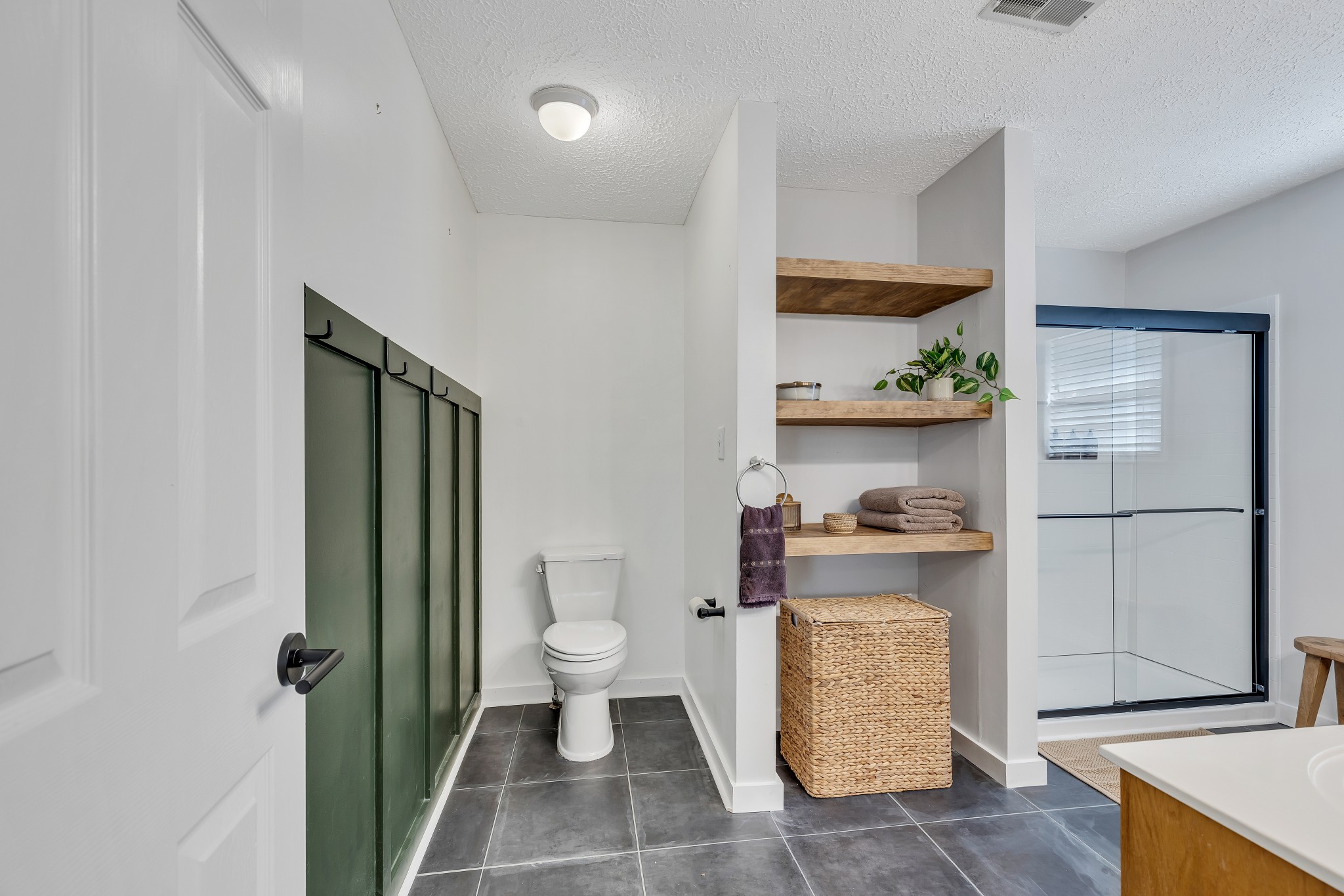 1213 Hunters Point Lane Spring Hill, TN 37174 - Photo 16 of 30 a bathroom with a toilet and a shower