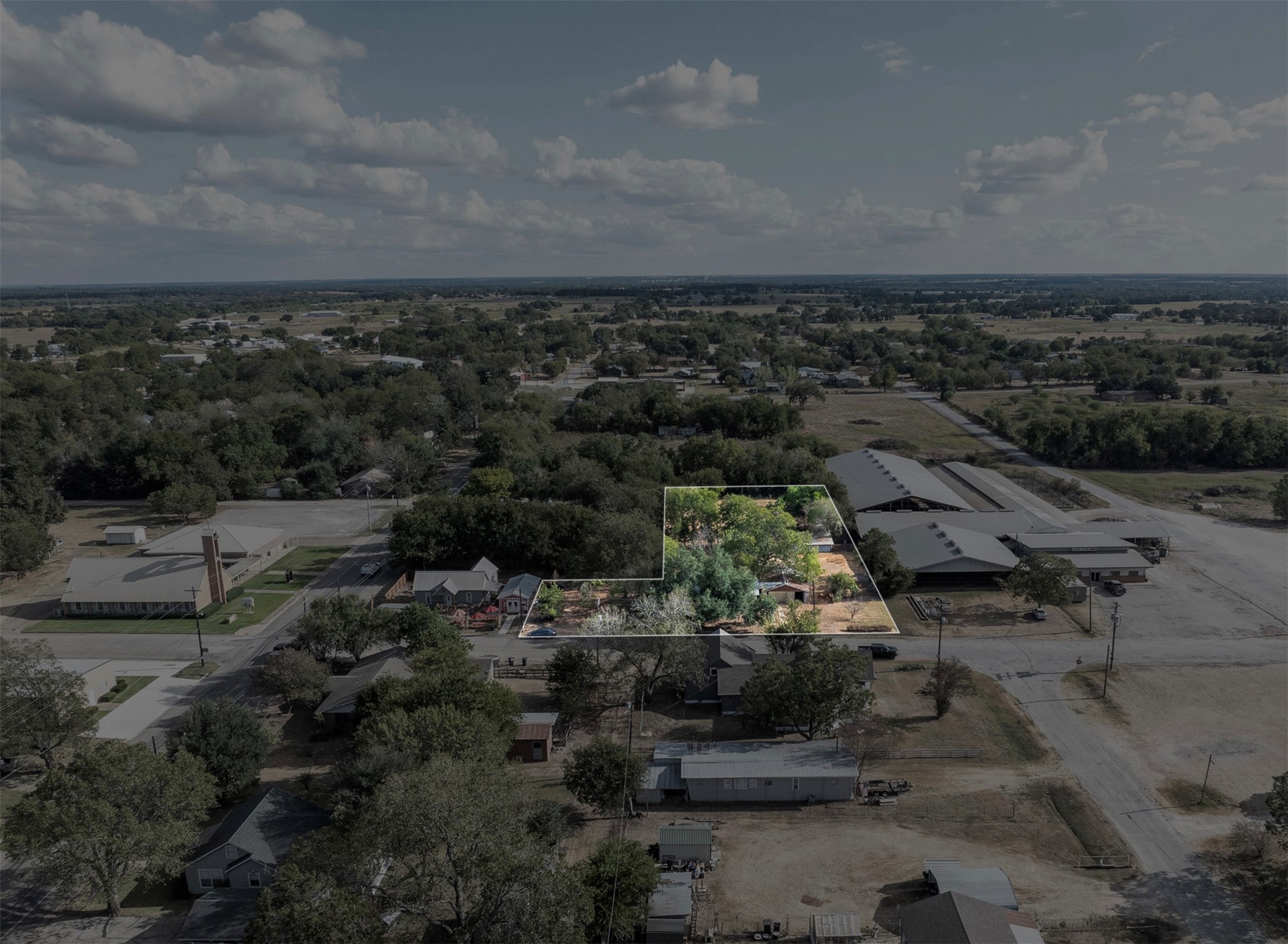 517 First Street Lexington, TX 78947 - Photo 37 of 37 an aerial view of multiple house