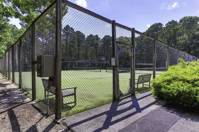 a view of a tennis court