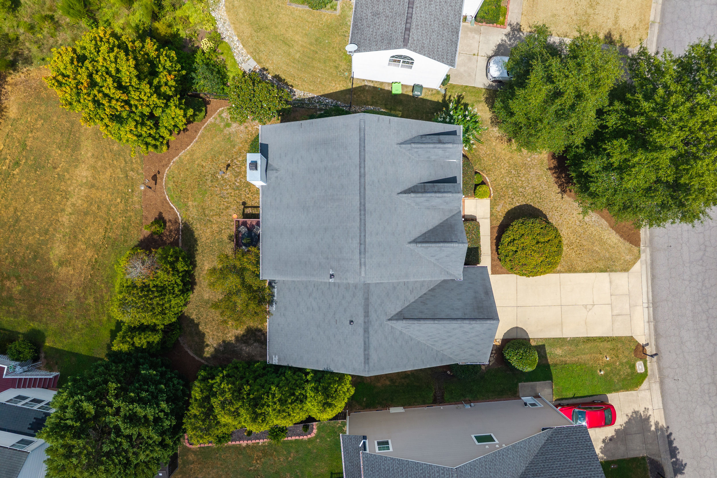 3505 Weir Way Raleigh, NC 27616 - Photo 7 of 37 40 -3505 weir way, drone, exterior.jpg