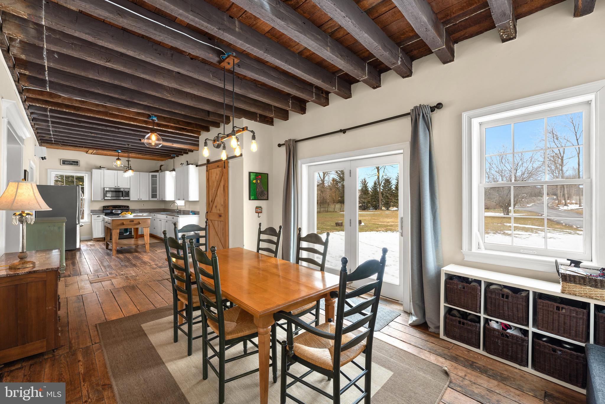 15214 Frederick Road Woodbine, MD 21797 - Photo 11 of 48 Dining Room Original Exposed Beams