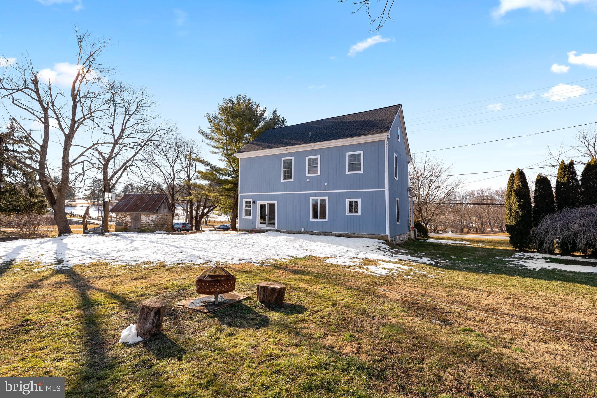15214 Frederick Road Woodbine, MD 21797 - Photo 45 of 48 Backyard Firepit Area
