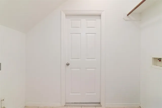 a view of front door