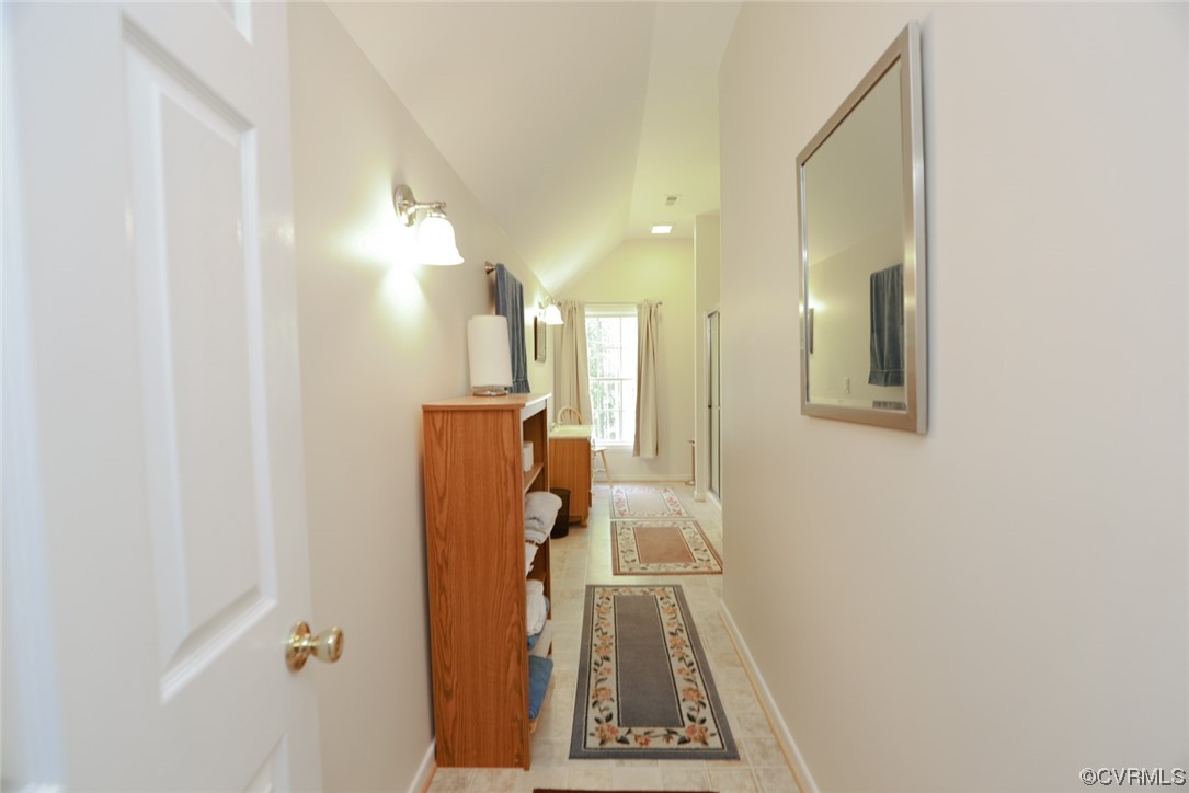 85 Rubermont Road Victoria, VA 23974 - Photo 33 of 49 a view of a hallway with a white walls and a white door
