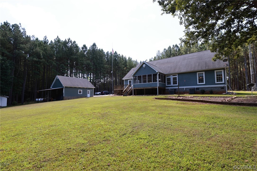 85 Rubermont Road Victoria, VA 23974 - Photo 48 of 49 a front view of a house with swimming pool