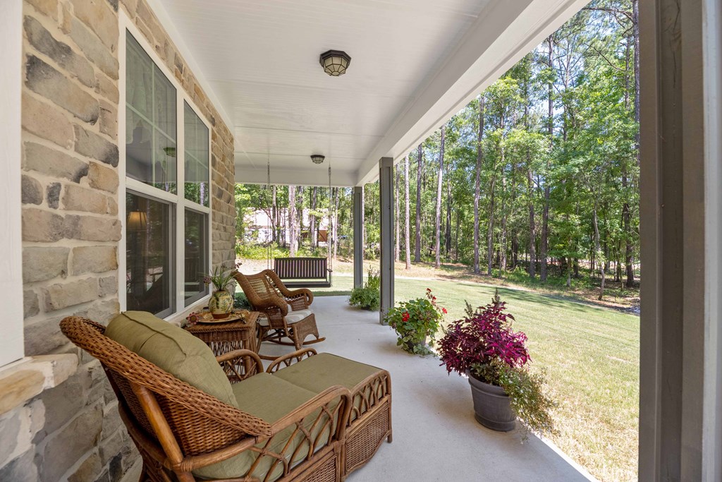 5730 Lower Blue Springs Road Hamilton, GA 31811 - Photo 2 of 40 Peaceful Front Porch w/ Swing!