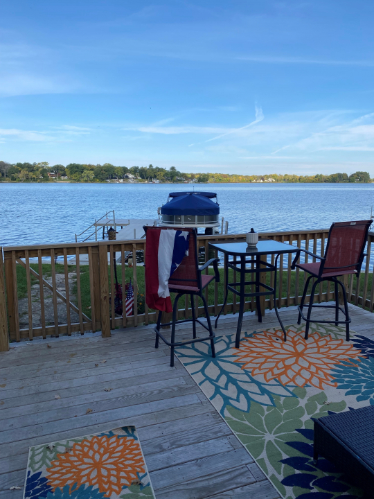 42434 North Witt Road Antioch, IL 60002 - Photo 9 of 15 a view of a balcony with table and chairs