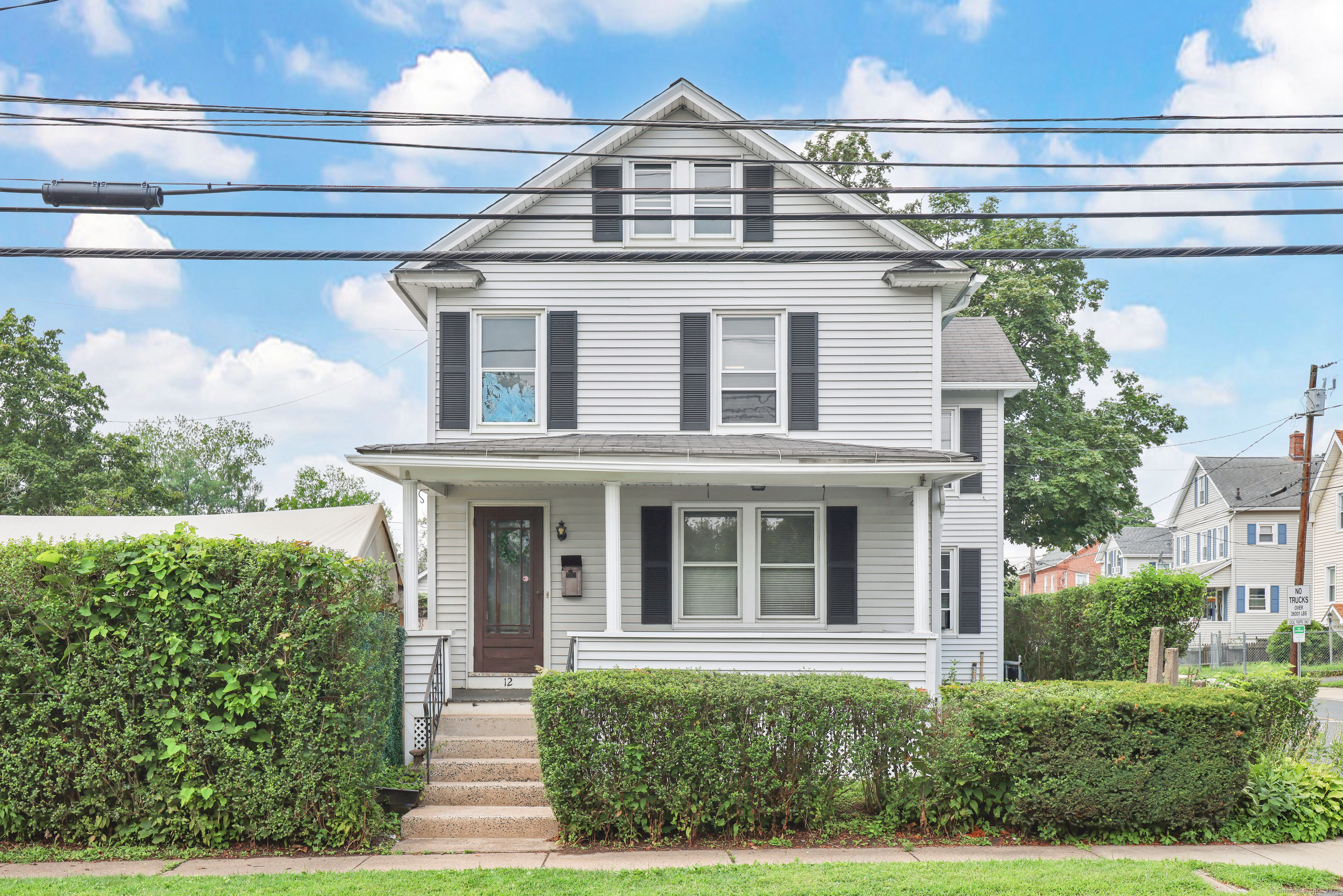 front view of a building