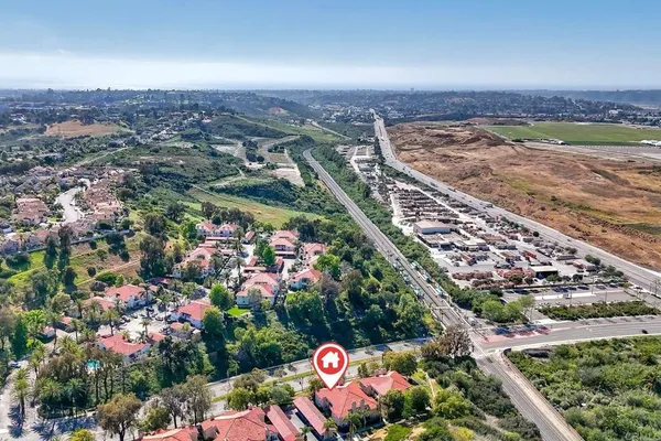an aerial view of a