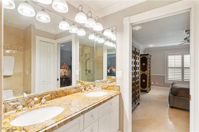 a view of swimming pool with outdoor seating yard