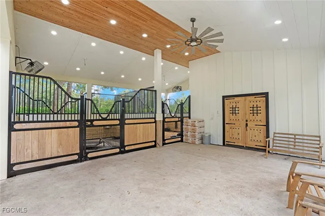 a view of front door