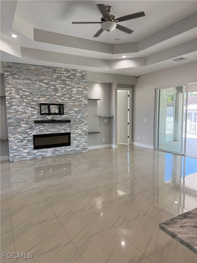 3013 4th Street West Lehigh Acres, FL 33971 - Photo 7 of 47 a view of a entryway of a hall