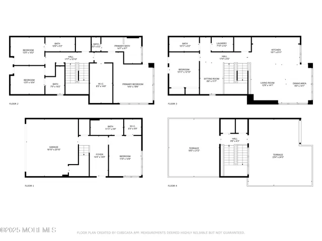 a black and white photo of a white wall