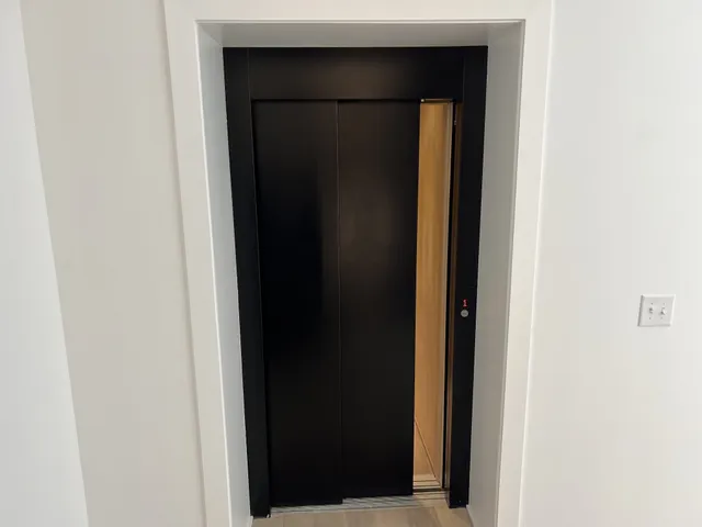 a view of front door