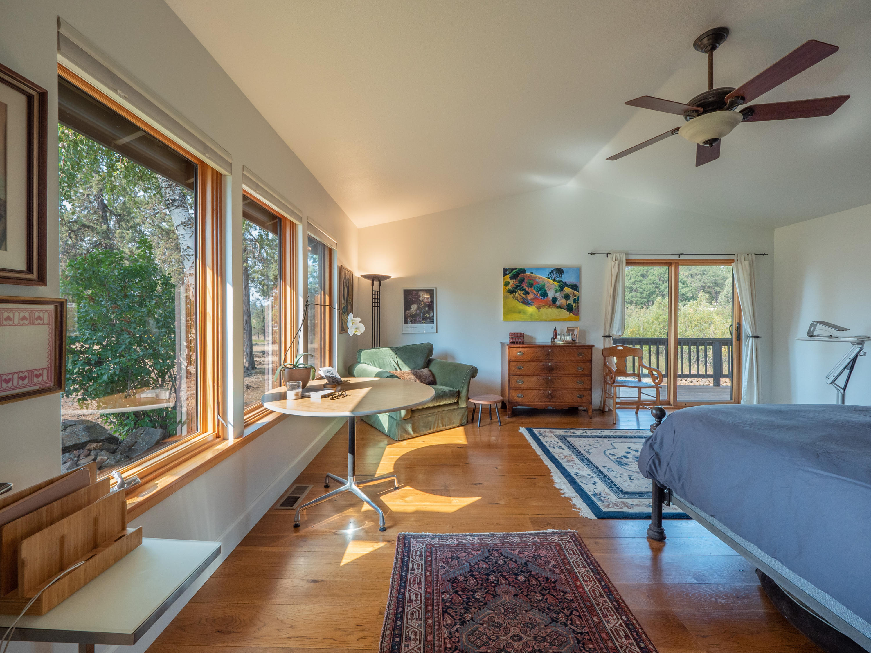 37600 Vedder Road Burney, CA 96013 - Photo 19 of 69 a living room with furniture large window and a table