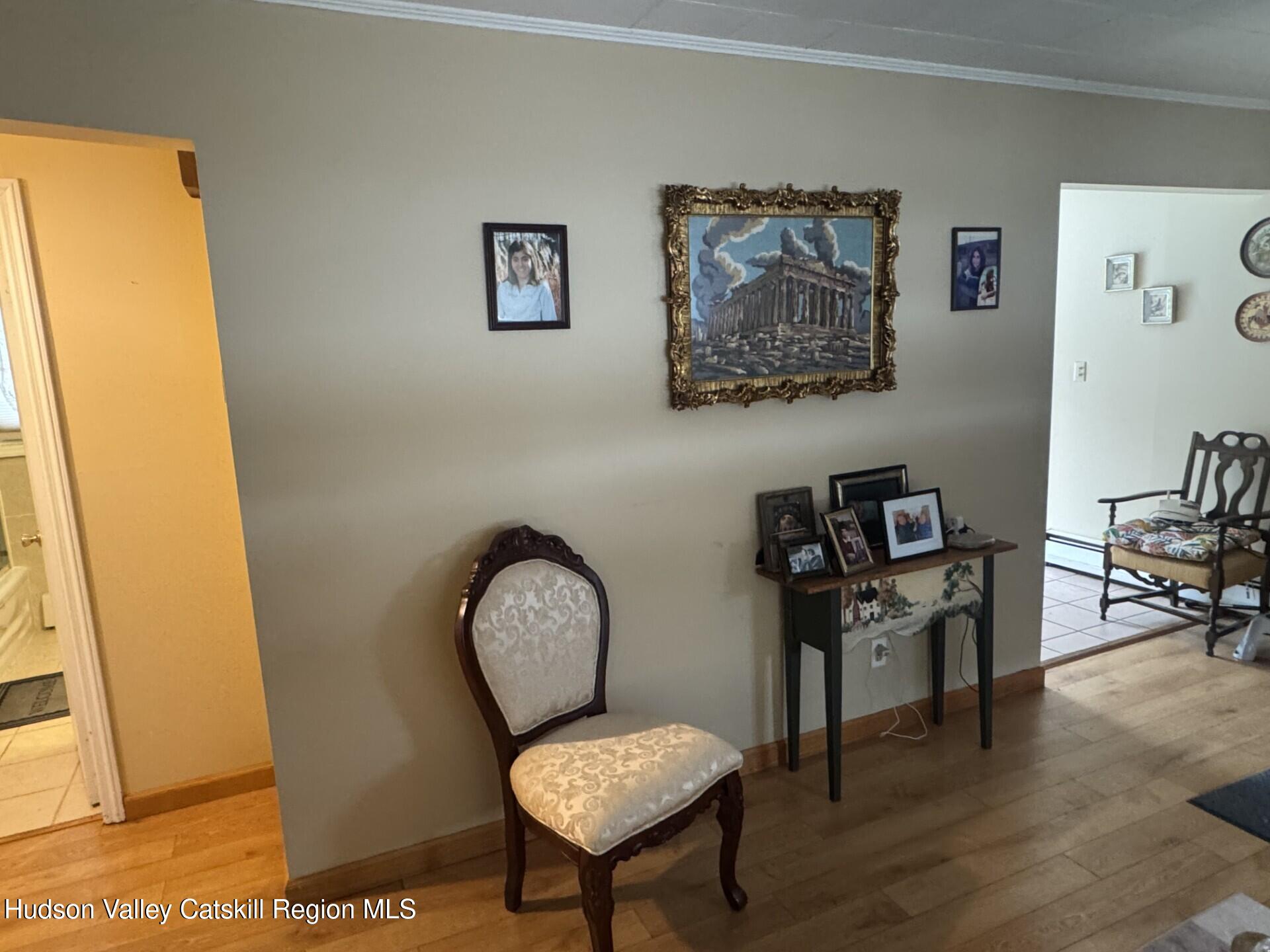 107 Route 40 Road Hensonville, NY 12439 - Photo 6 of 22 a view of a workspace area with furniture and wooden floor