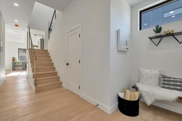 a view of entryway and hall