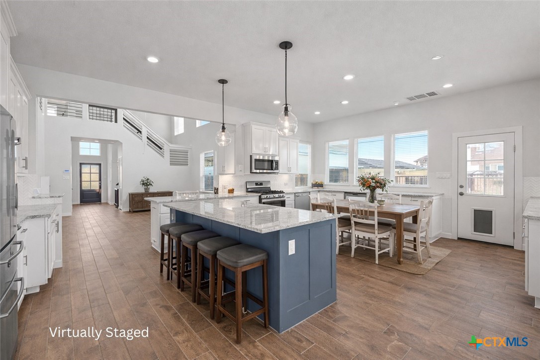 1027 Haystack New Braunfels, TX 78130 - Photo 7 of 24 Virtually Staged Kitchen
