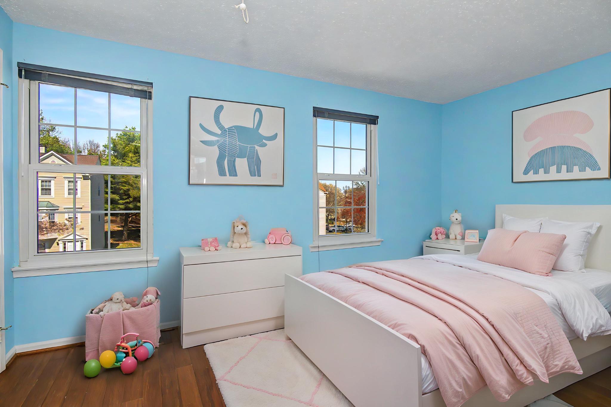 13993 Gunners Place Centreville, VA 20121 - Photo 36 of 43 a bedroom with a bed and a window