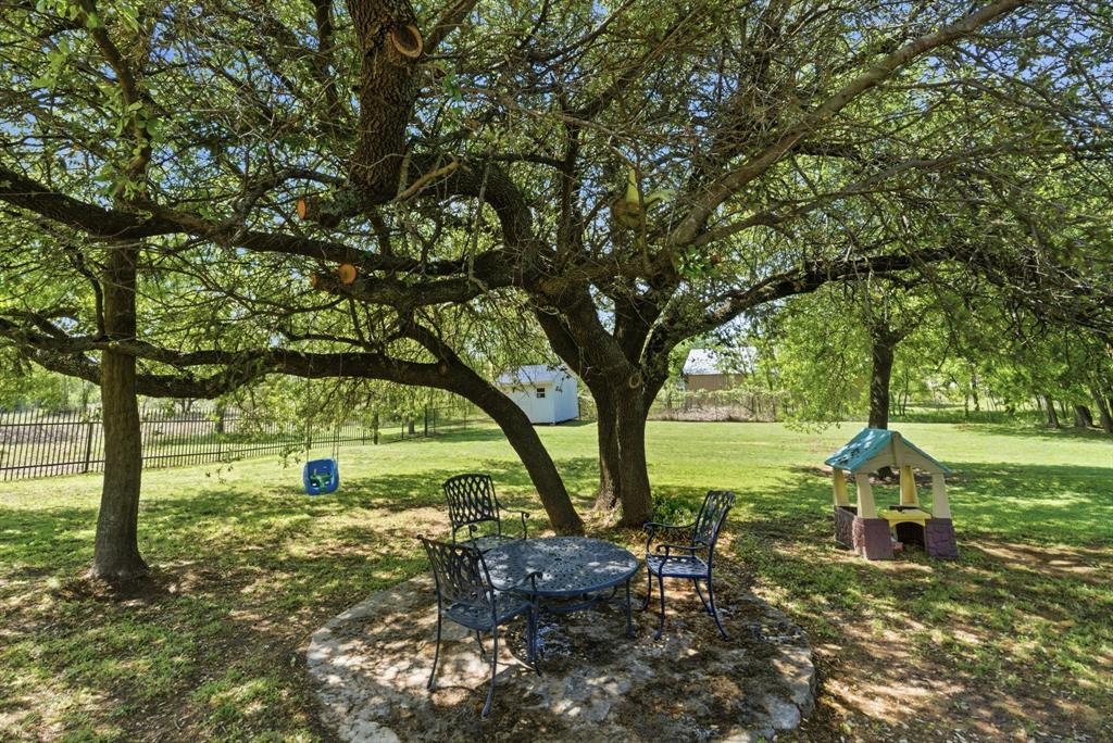 405 Zion Hill Road Weatherford, TX 76088 - Photo 32 of 38 View of yard featuring a patio