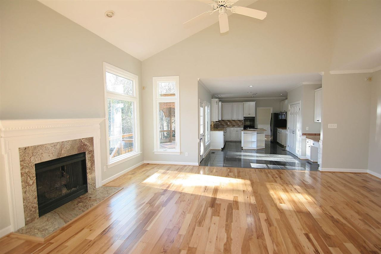 11100 Beechcrest Lane Raleigh, NC 27614 - Photo 12 of 24 Family Room Open to Kitchen