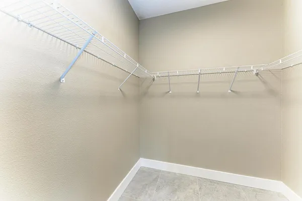 a view of a rack on the wall