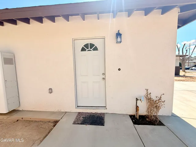 a view of a entryway