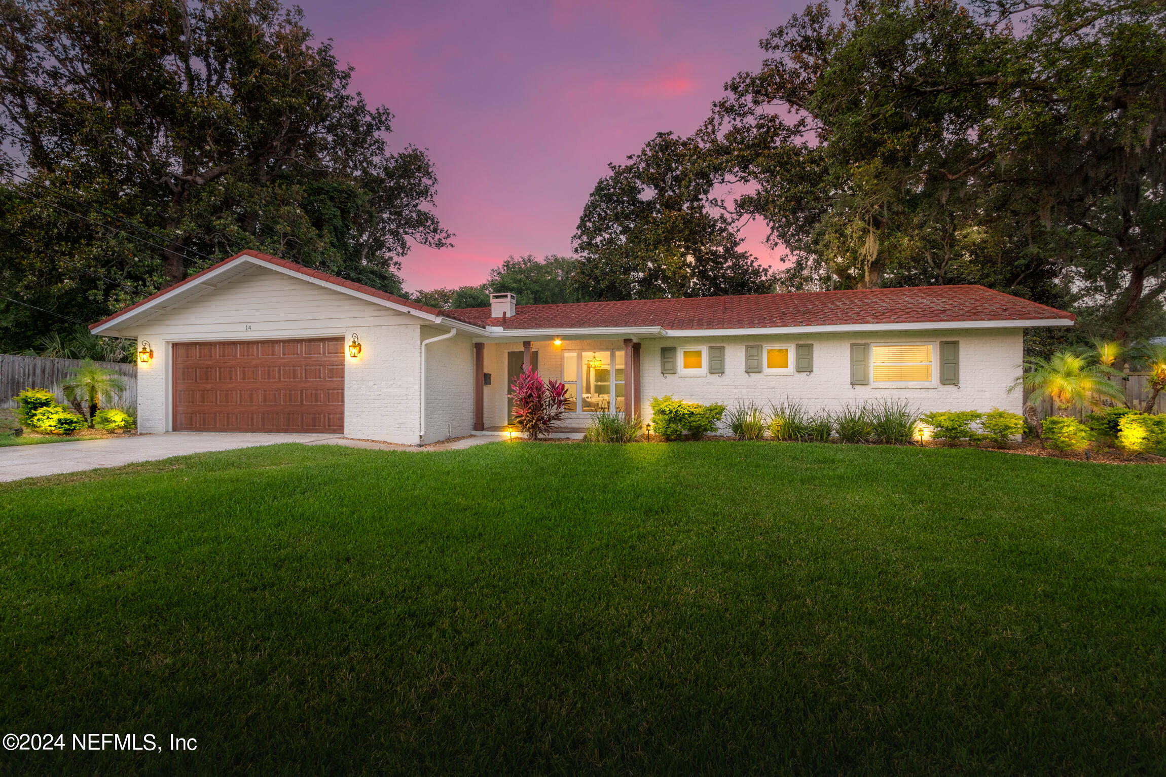 14 Park Terrace Drive St. Augustine, FL 32080 - Photo 34 of 42 a view of an house with backyard space and garden