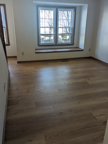 wooden floor in an empty room